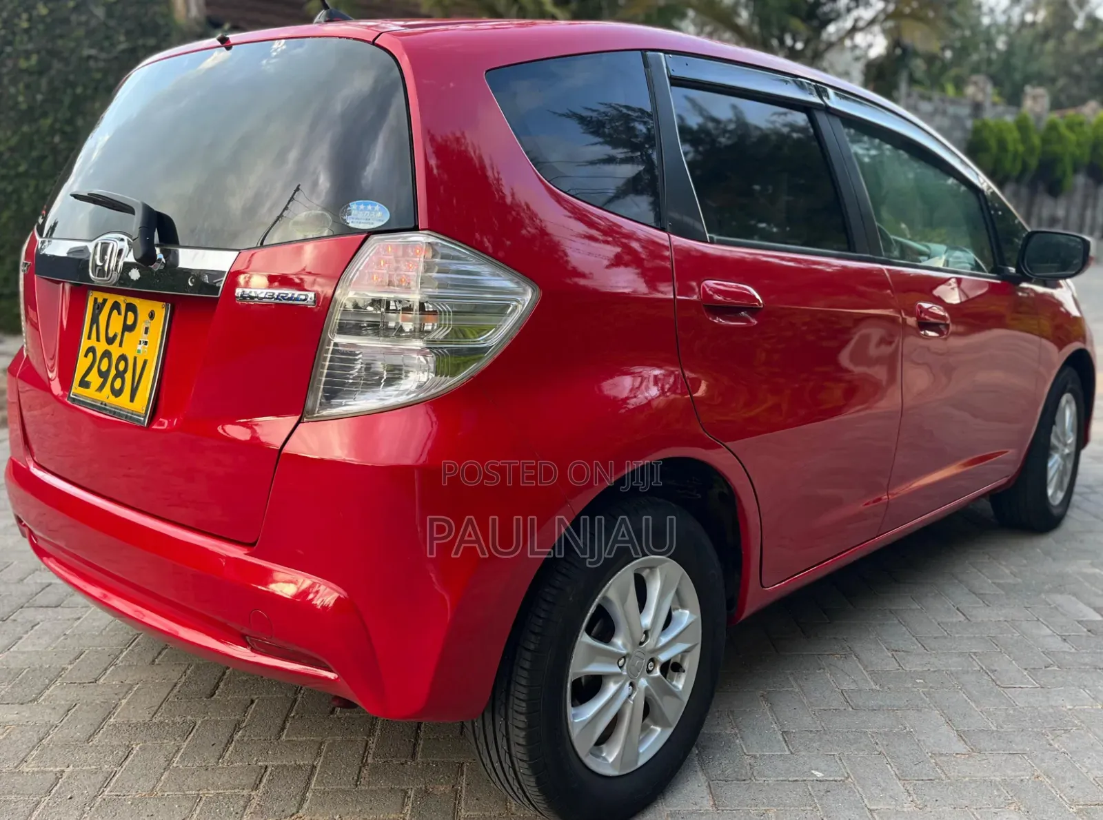 Honda Fit 2013 Red