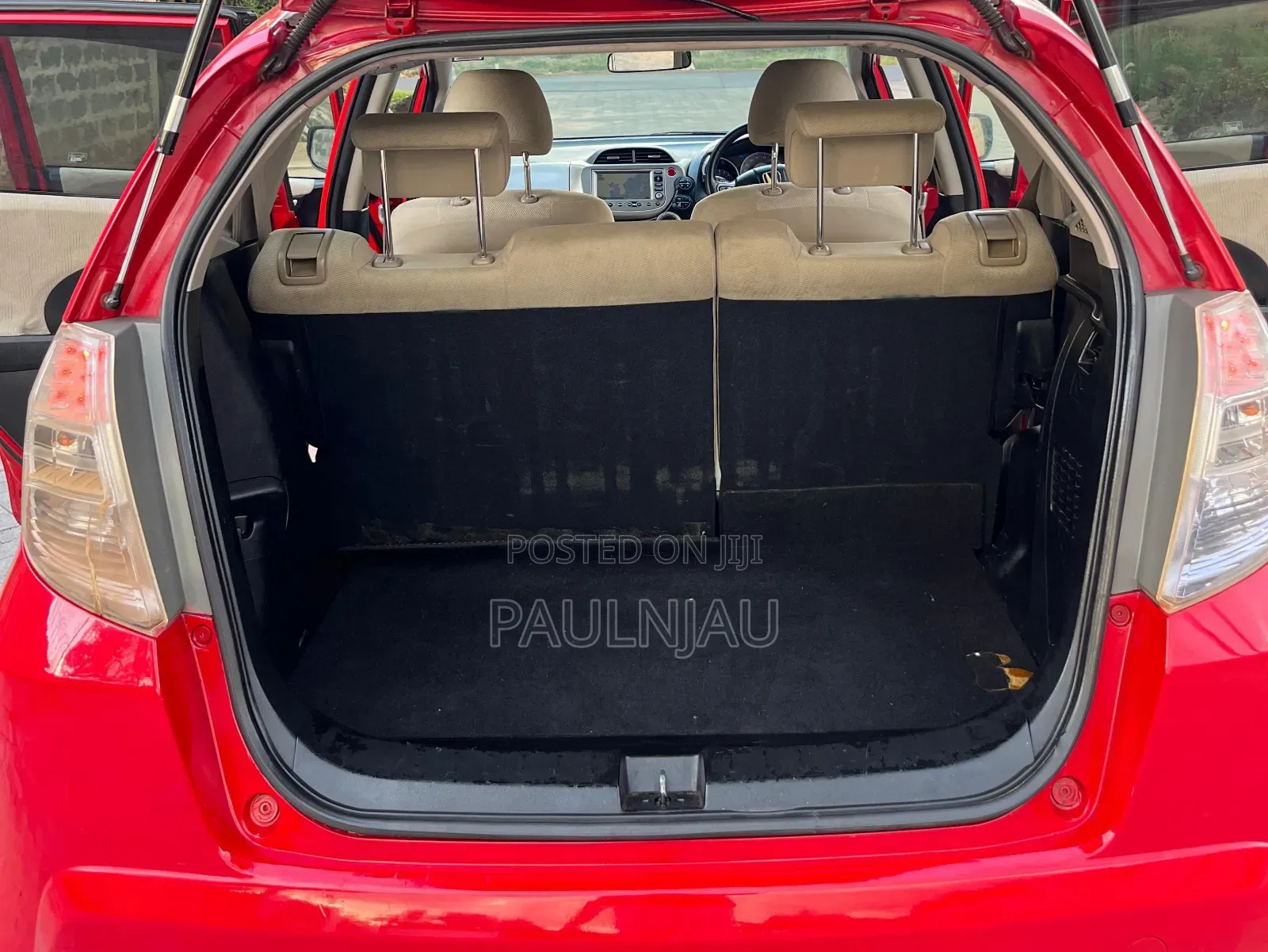 Honda Fit 2013 Red