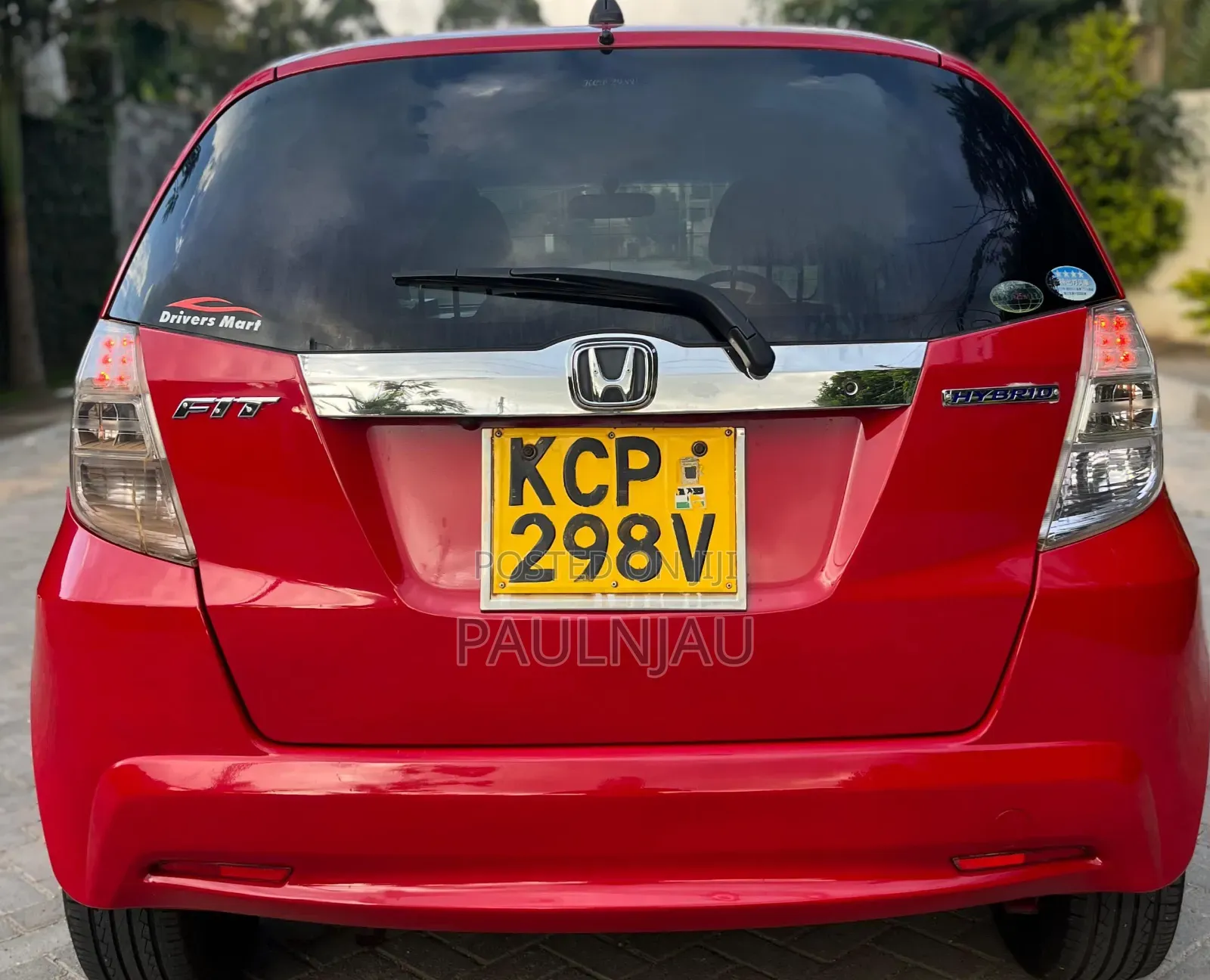 Honda Fit 2013 Red