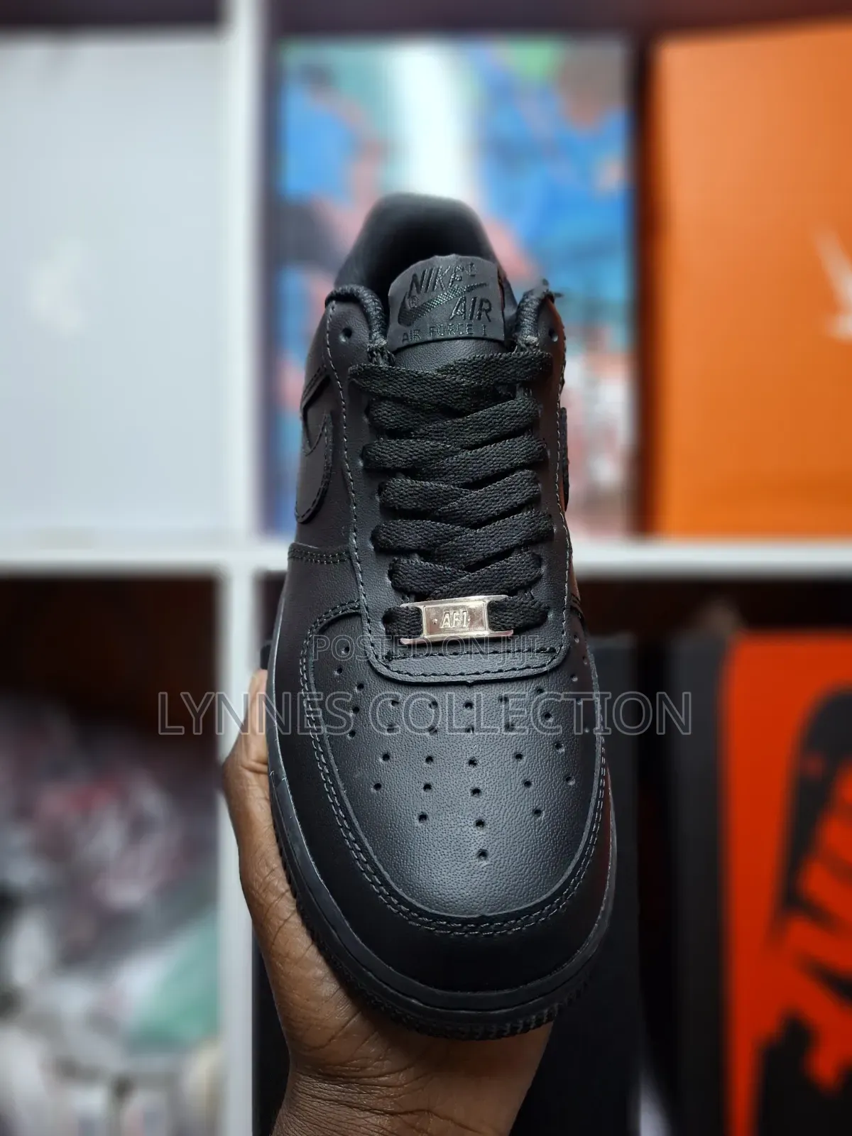 Nike Air Force 1 All Black - Unisex Streetwear Sneakers