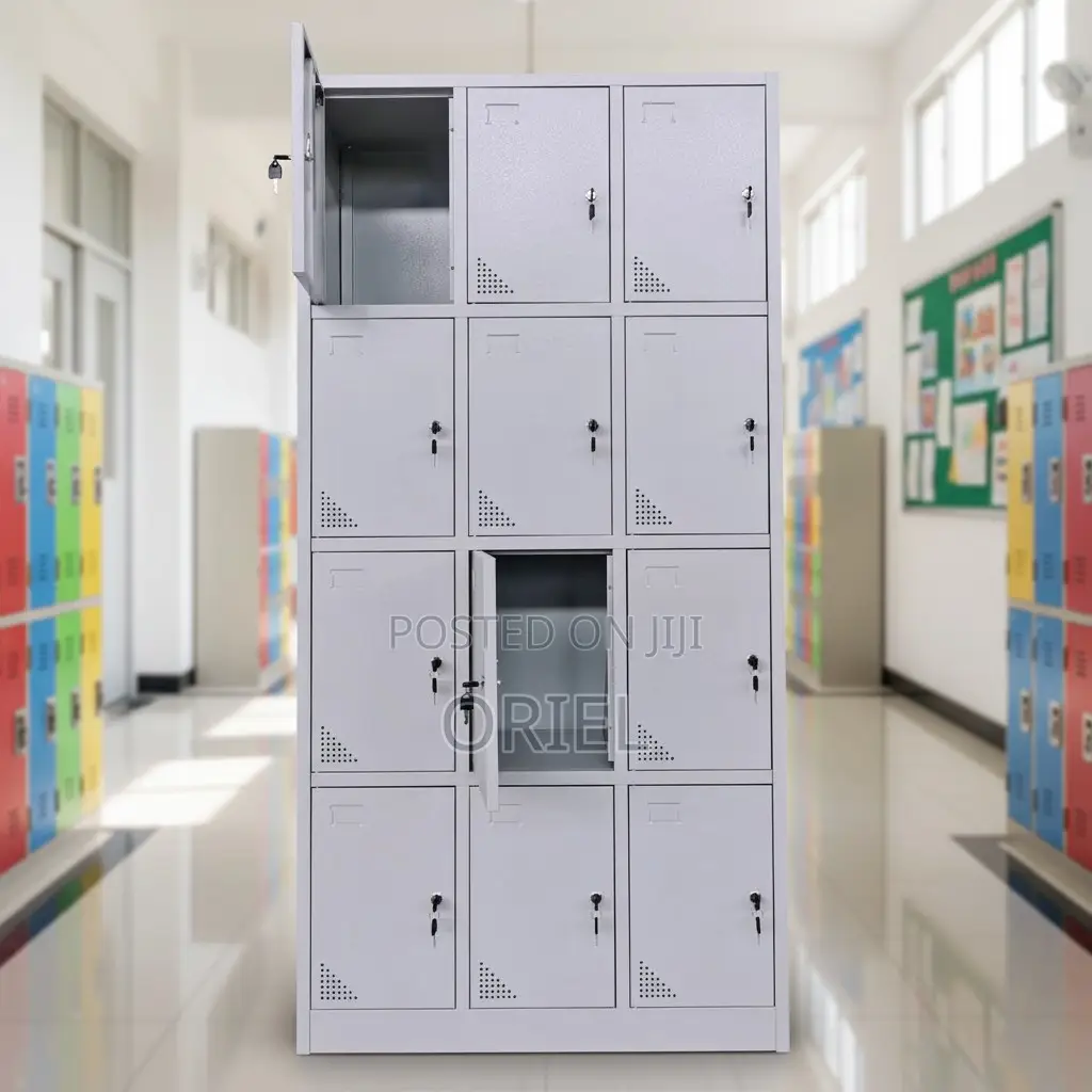 Office Cabinet : 12-Door Steel Lockers Office Gym Storage Cabinet