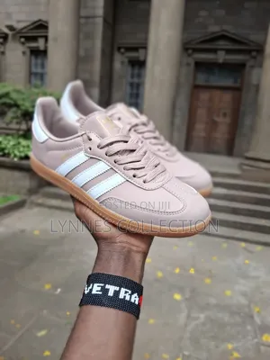 Adidas Samba Beige Single Sole - Classic Retro Sneakers