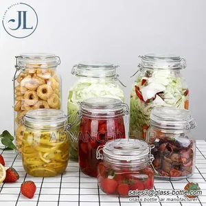 3ltrs Big Size Airtight Storage Glass Jar