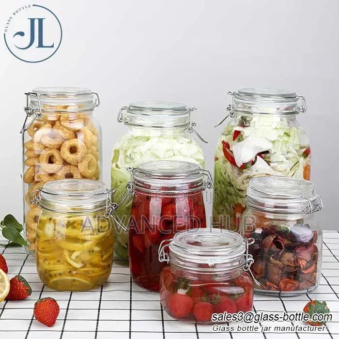 3ltrs Big Size Airtight Storage Glass Jar