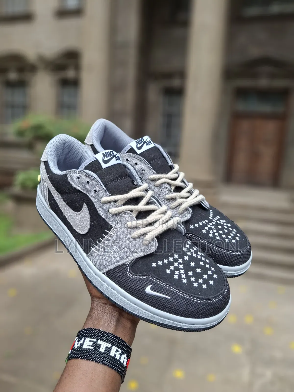 Nike Jordan 1 Low Voodoo Gray/Black - Premium Streetwear Sneakers