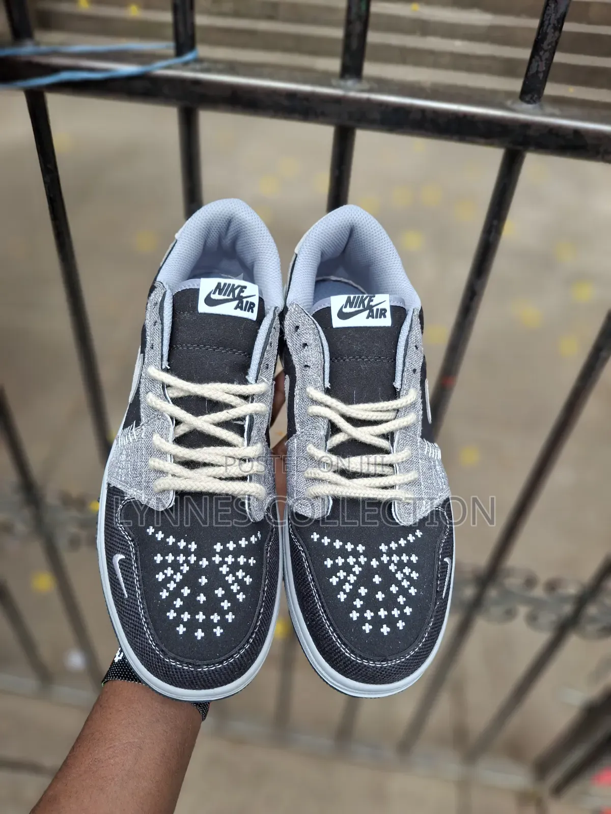 Nike Jordan 1 Low Voodoo Gray/Black - Premium Streetwear Sneakers