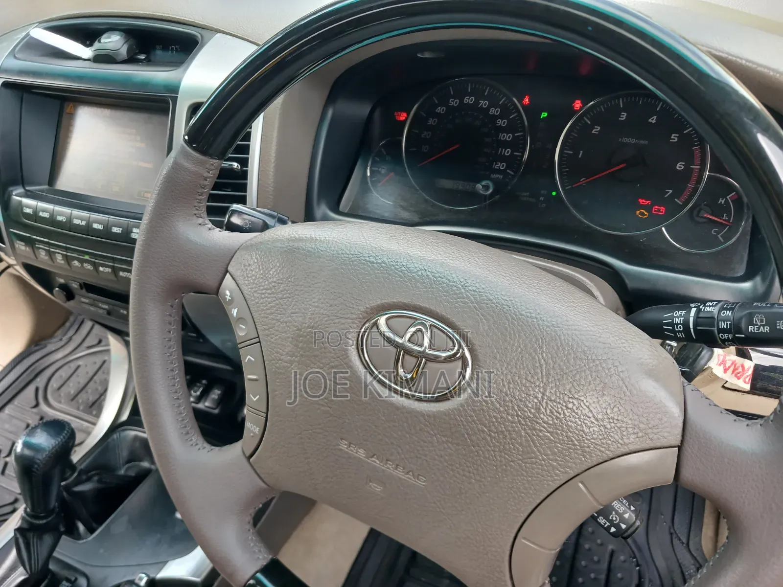 Toyota Land Cruiser Prado 2007 Blue
