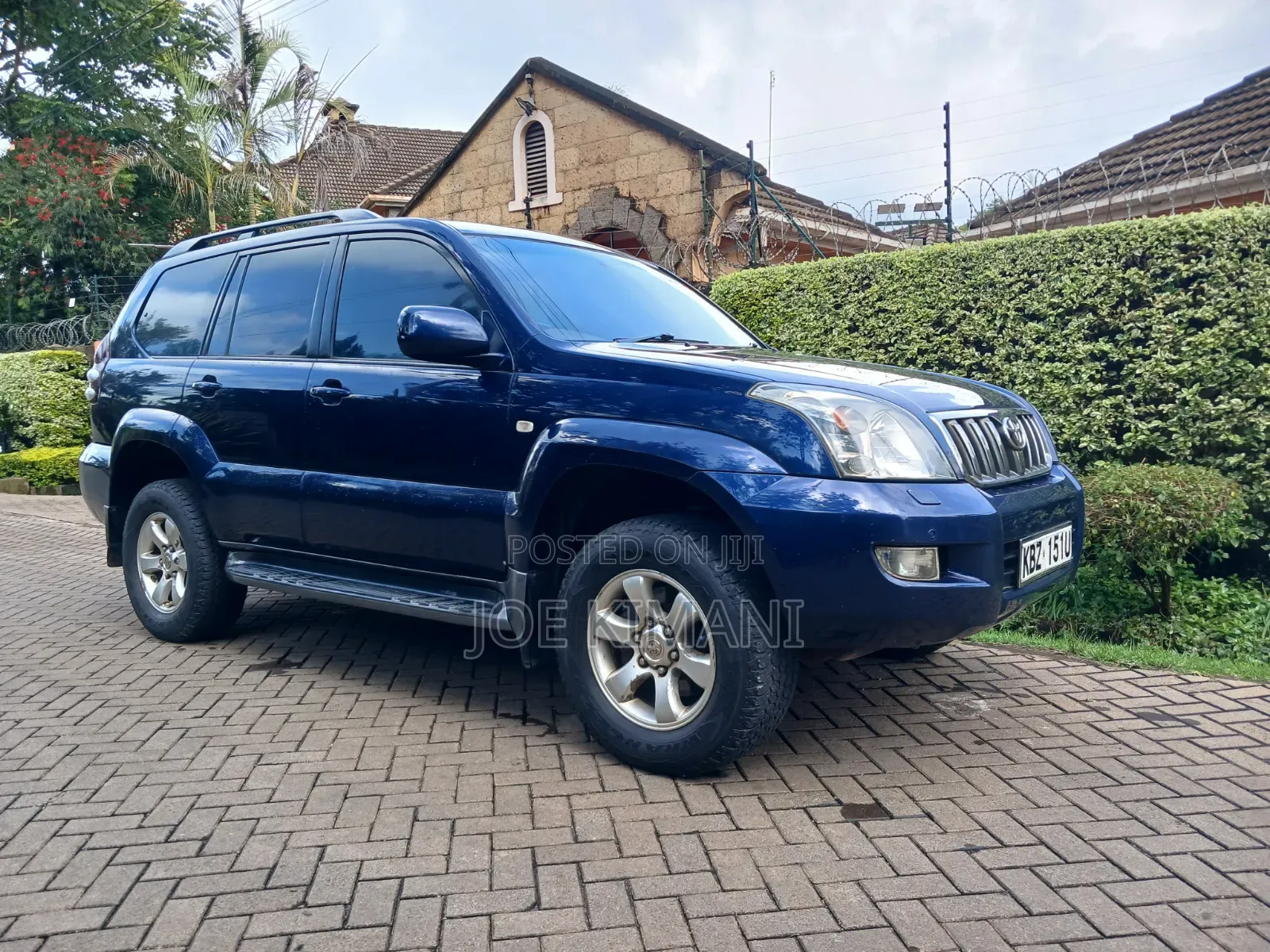 Toyota Land Cruiser Prado 2007 Blue
