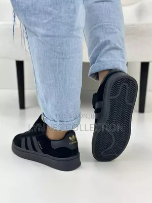 Adidas Campus All Black - Classic Streetwear Sneakers
