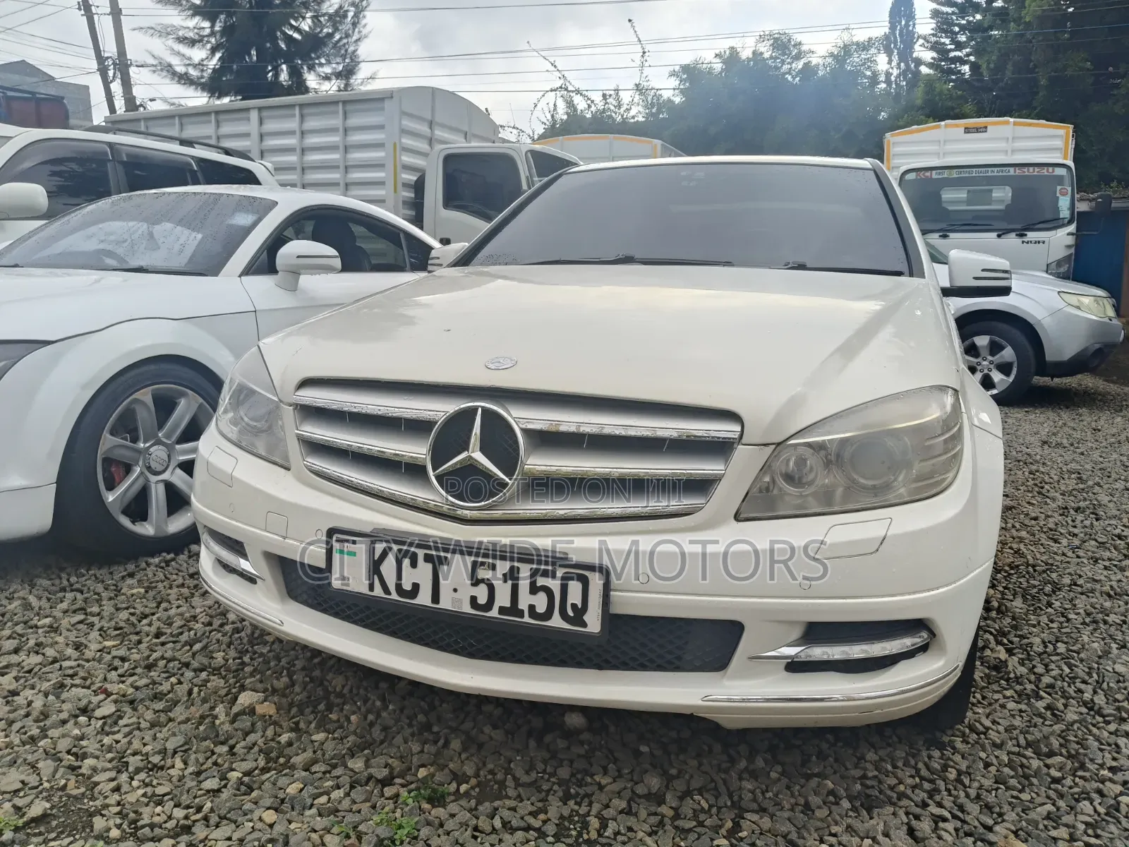 Mercedes-Benz C200 2011 White