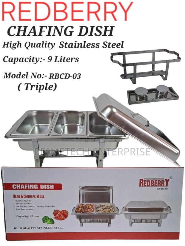 Tripple 9 LTRS Chaffing Dish