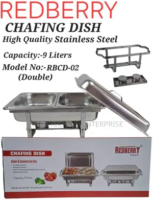 Double 9 LTRS Chaffing Dish