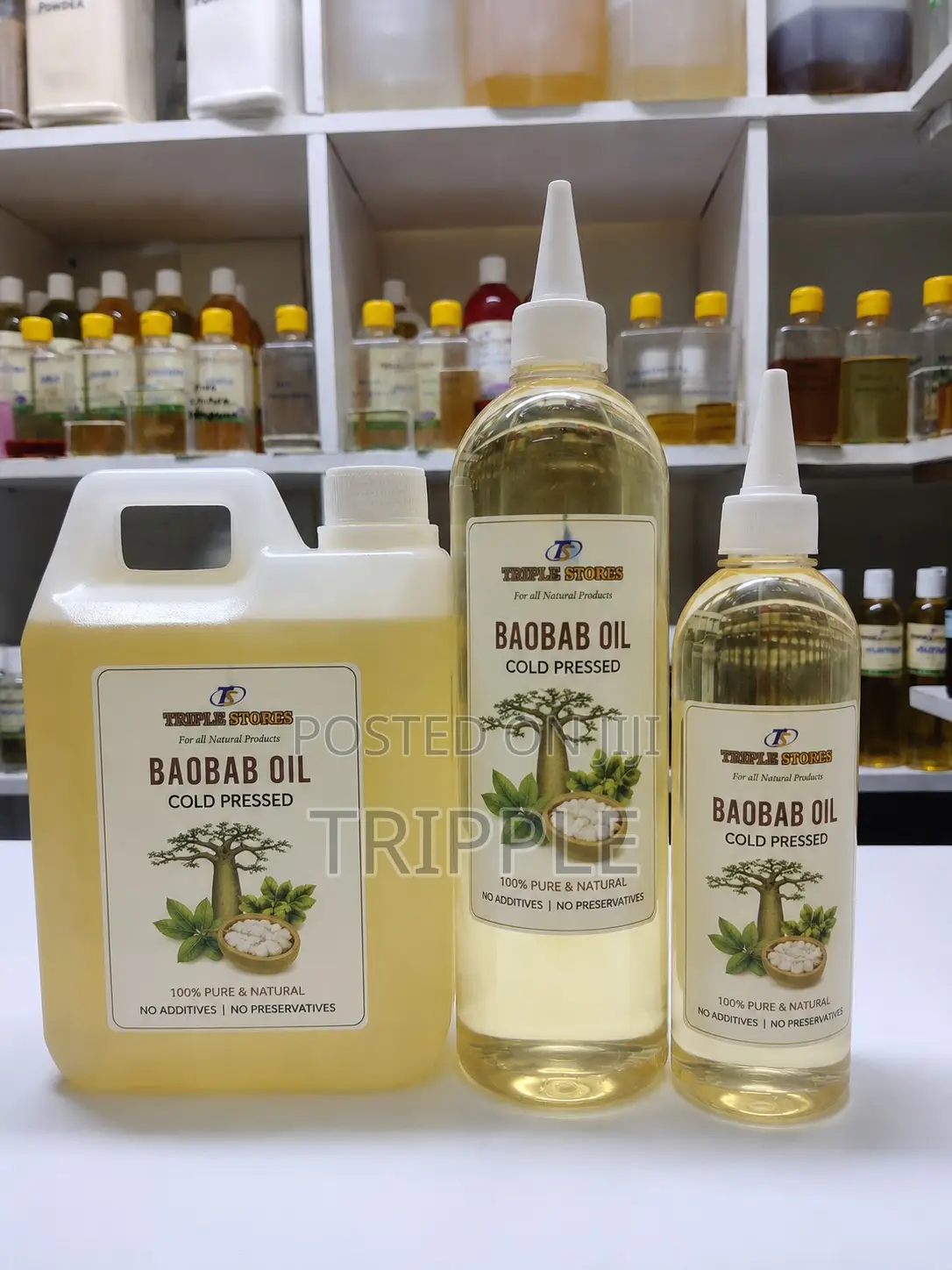 Baobab Oil-cold Pressed Oil 100% Pure