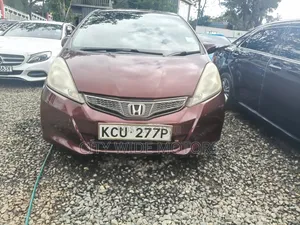 Honda Fit Automatic 2012 Red