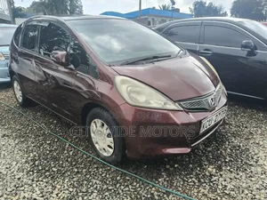 Honda Fit Automatic 2012 Red