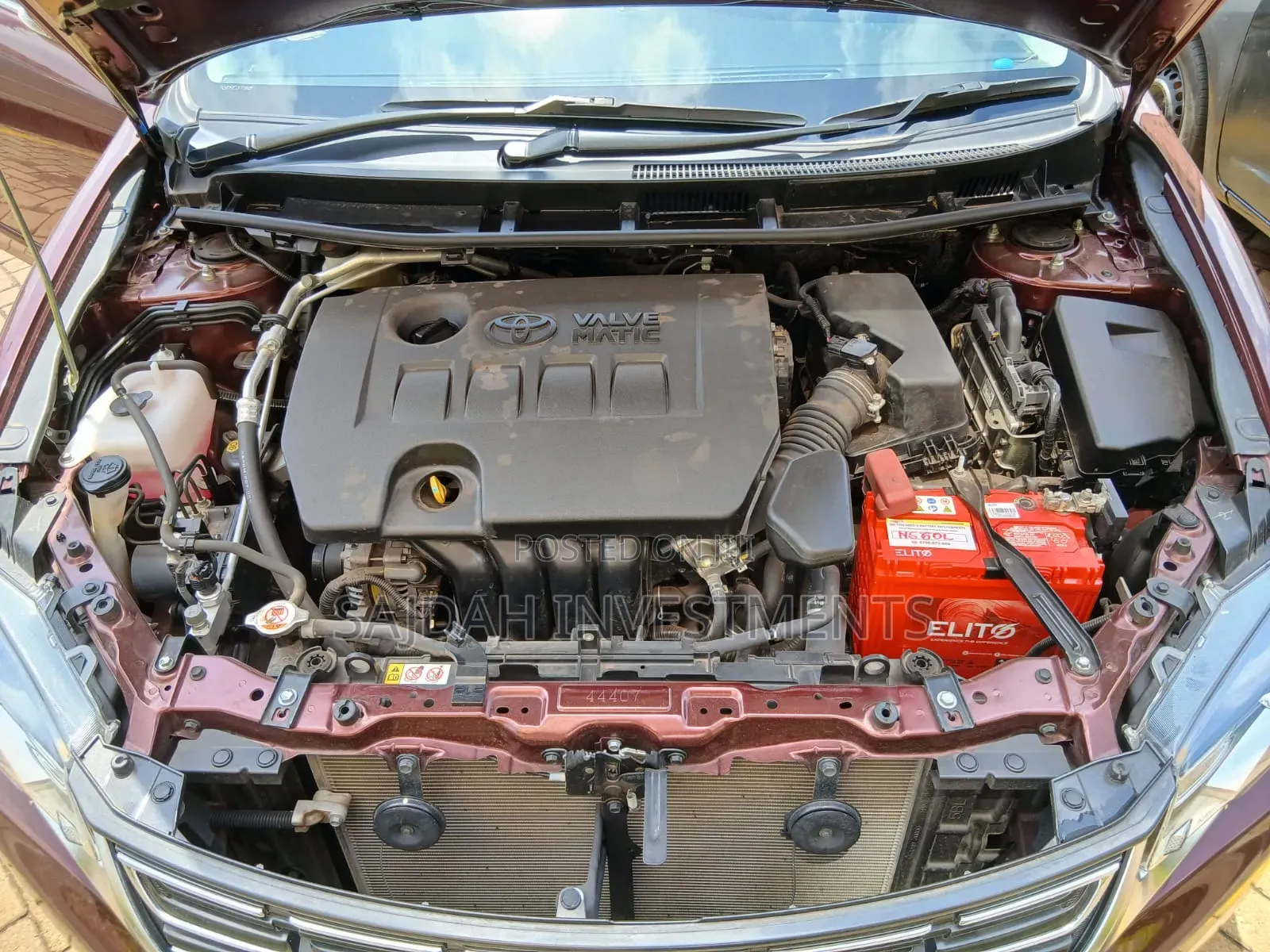 Toyota Premio 2.0 FWD 2018 Red