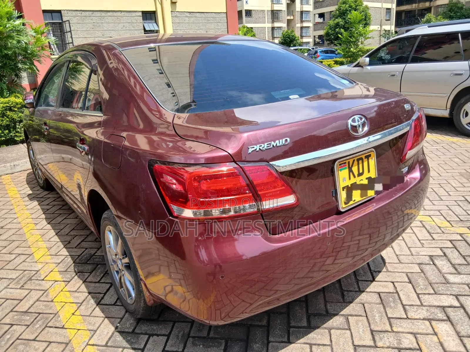 Toyota Premio 2.0 FWD 2018 Red