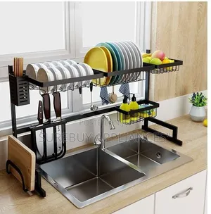 Over the Sink Dish Drying Rack
Space-Saving