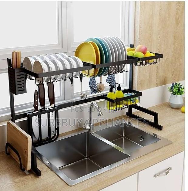 Over the Sink Dish Drying Rack
Space-Saving