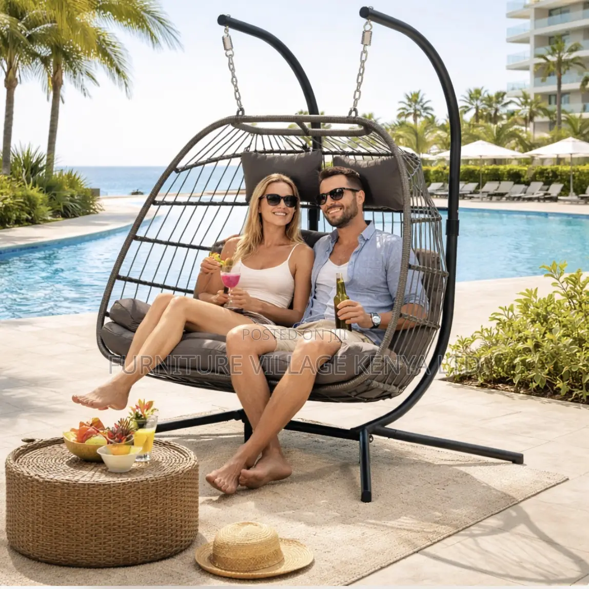 2-Seater Leisure Outdoor Swing Hammock Chair