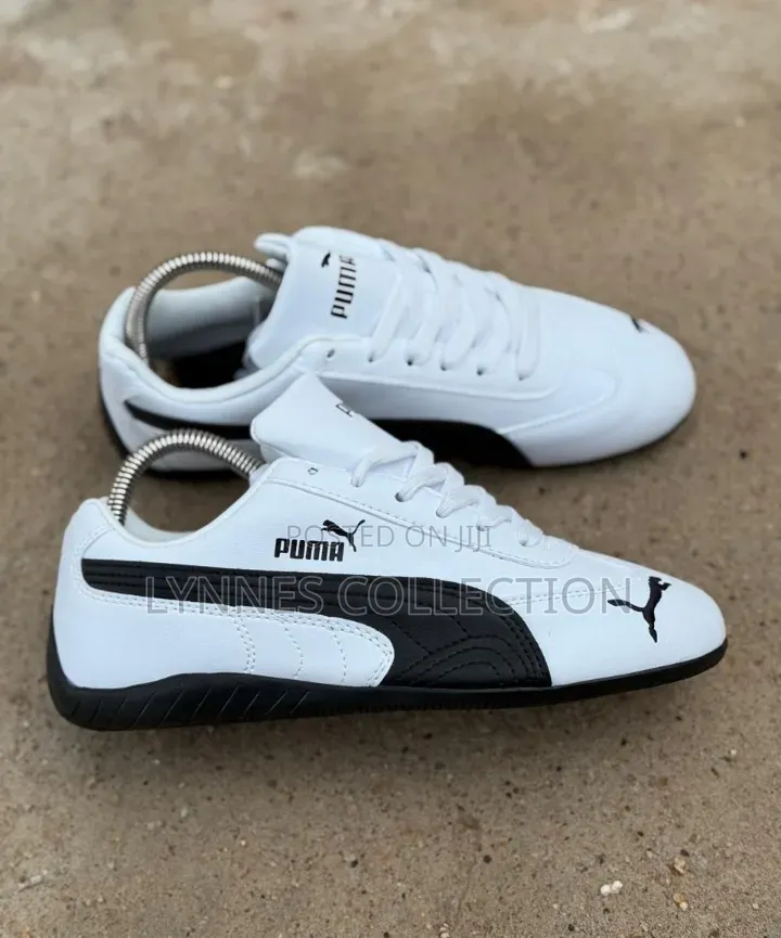 Puma Speedcat Black/White Leather - Racing Streetwear Sneakers