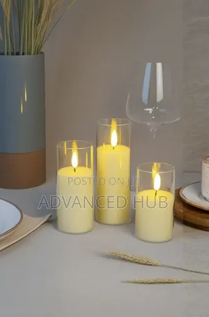 3pc Flameless Led Candles