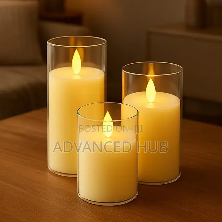 3pc Flameless Led Candles