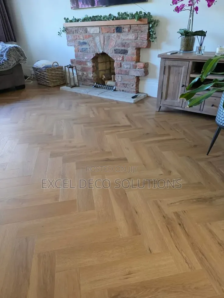 Herringbone SPC Flooring – Timeless Design Meets Strength
