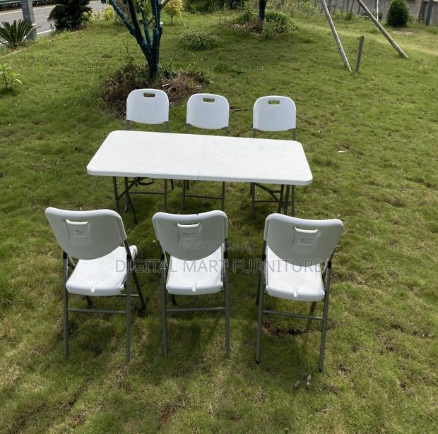 Office Table;180cm Foldable Plastic Table - thumbnail 9