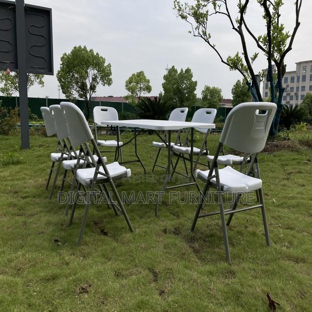 Office Table;180cm Foldable Plastic Table - thumbnail 11
