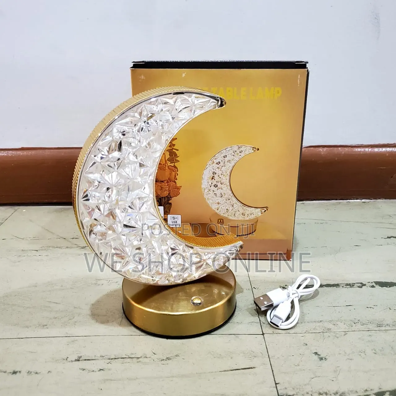Moon/Star Nordic Rechargeable Lamp