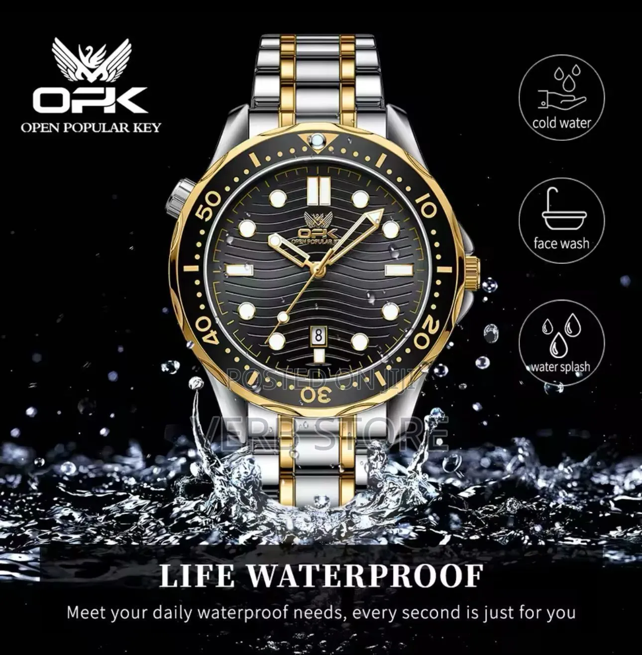 Opk Gents Watch #8152