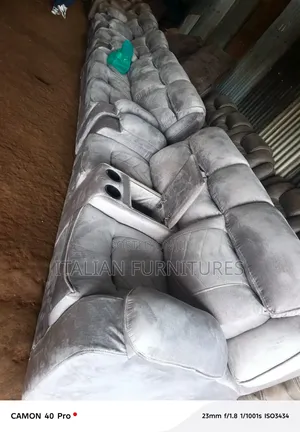 Semy Recliner Grey Bright
