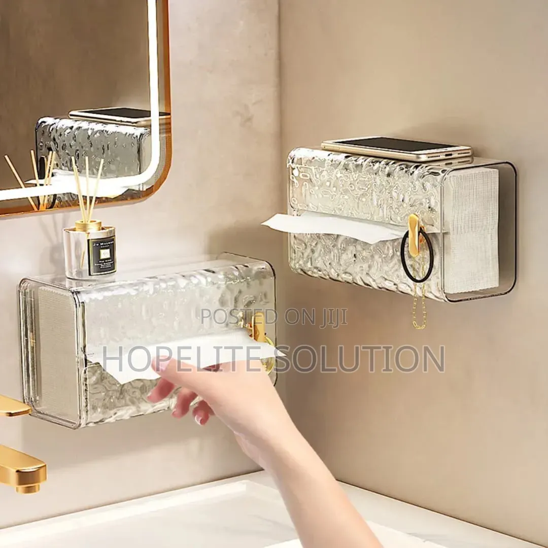 Luxury Transparent Acrylic Tissue Box