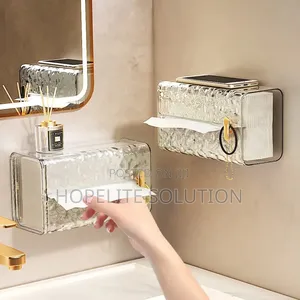 Luxury Transparent Acrylic Tissue Box