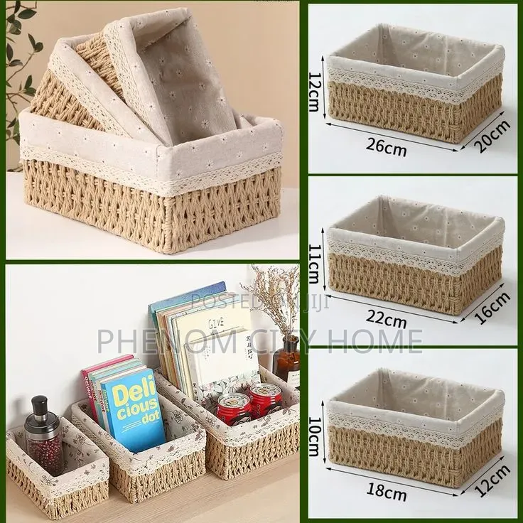 Handcrafted Storage/Decor Baskets