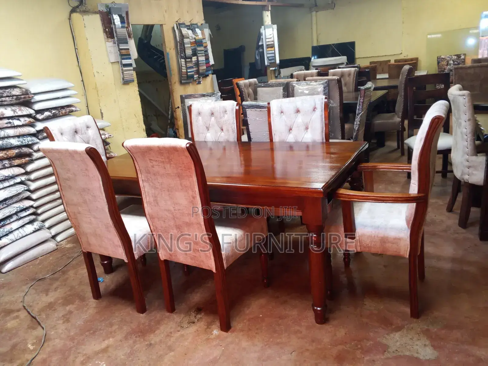 6 Seater Quality Mahogany Dining Table