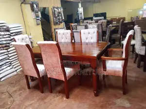 6 Seater Quality Mahogany Dining Table