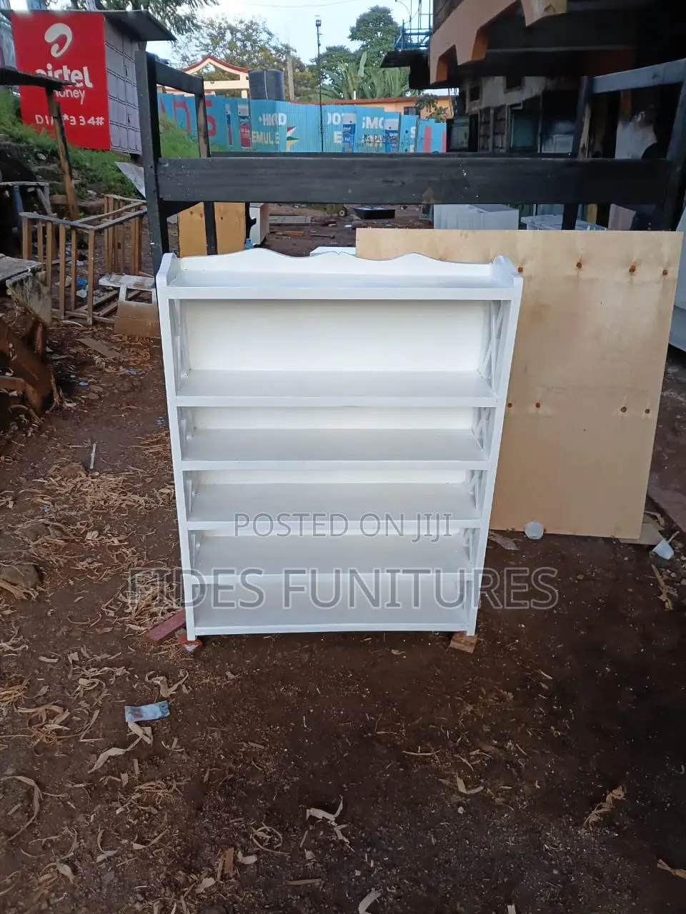 White Shoe Rack