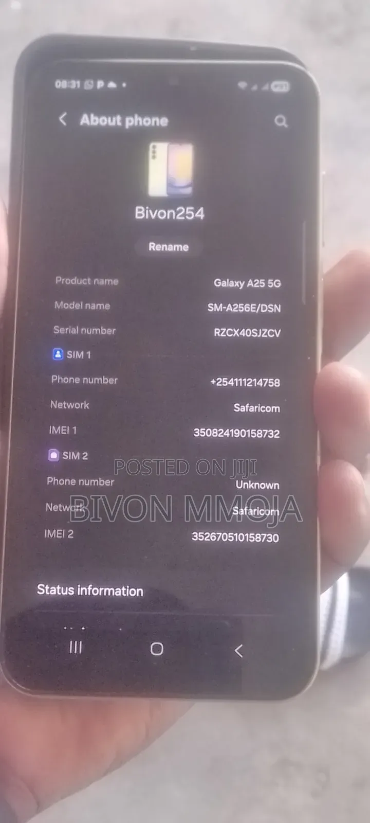 Samsung Galaxy A25 128 GB Gray