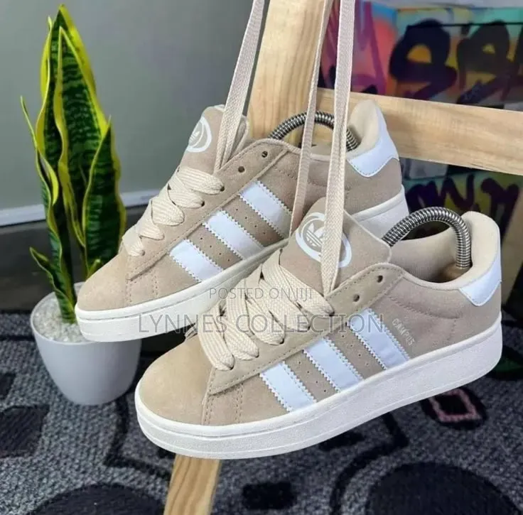 Adidas Campus Cream - Classic Suede Streetwear Sneakers