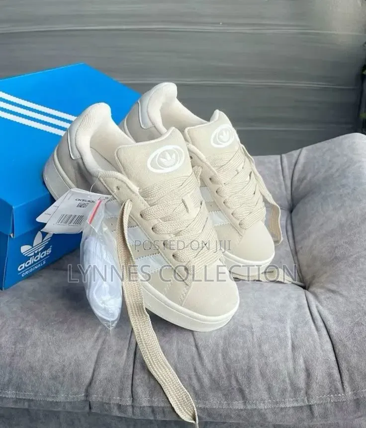Adidas Campus Cream - Classic Suede Streetwear Sneakers