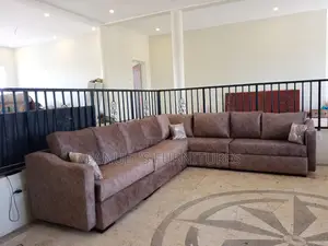 Brown L Seat