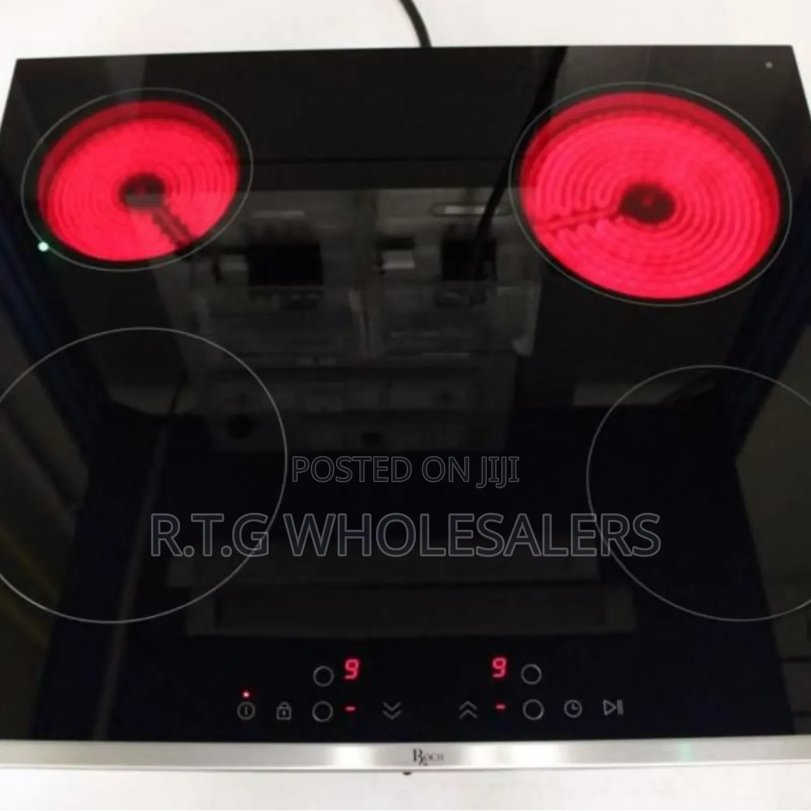 Roch 4 Burner Infrared Built-in Cooker 60cm
