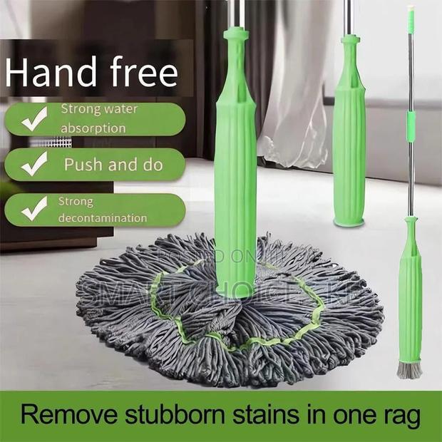360 Rotating Self Wringing Bamboo Twist Mop
Available in Green - thumbnail 2