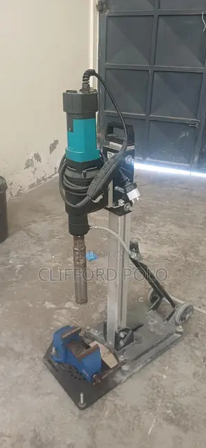 Diamond Core Drill-Wet 230mm+Diamond Drill Standd+Bench Vice - 4''