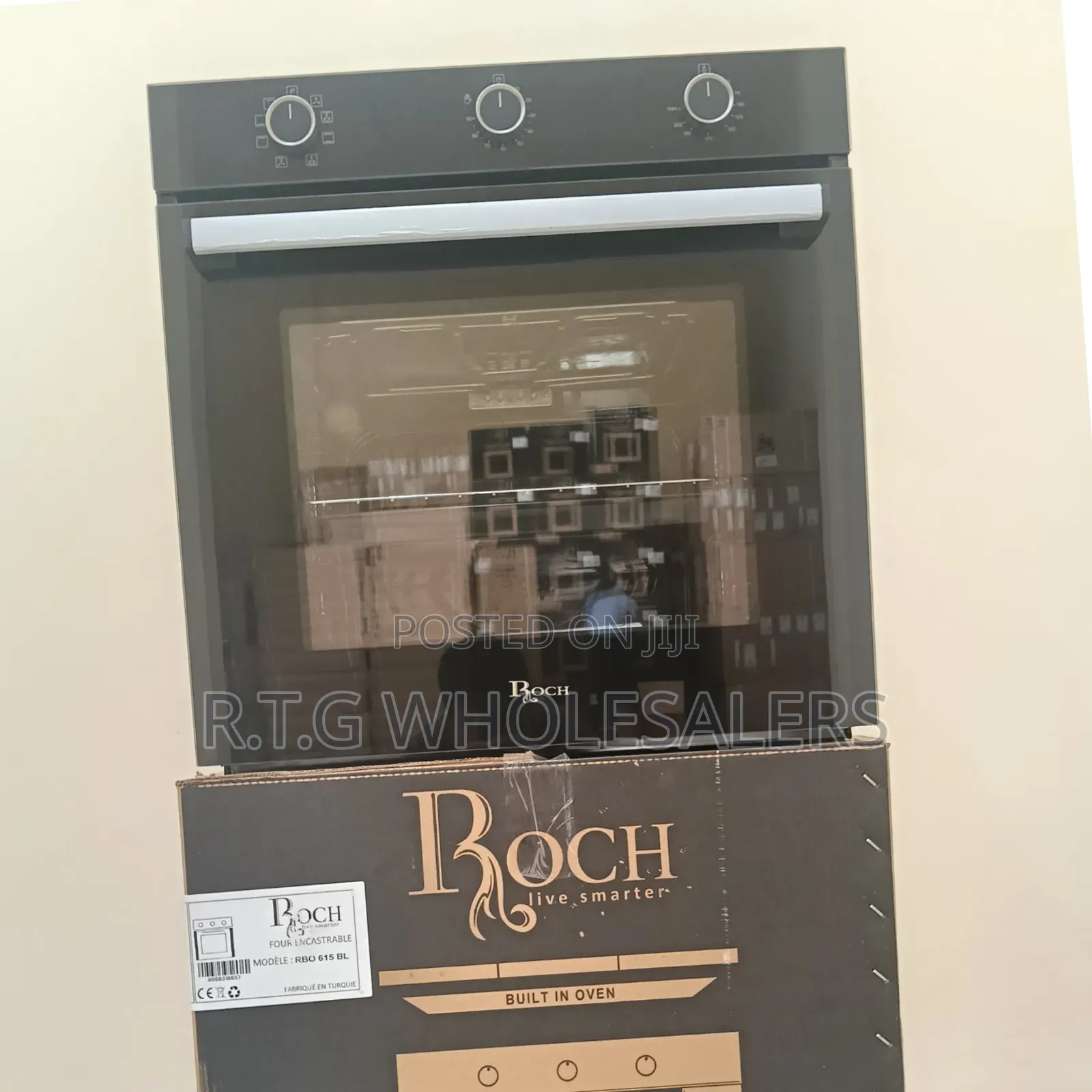 Roch Rbo-615bl Built-in Electric Oven 60cm