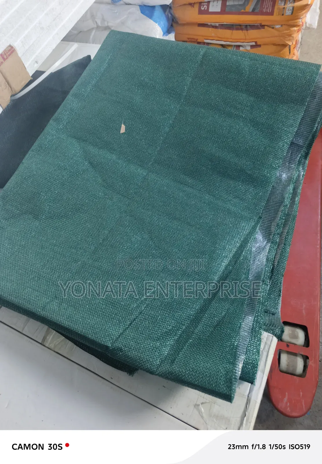 Dark Green Heavy Duty Car Shade Net- Waterproof