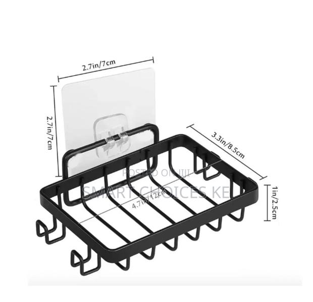 Wall Mounted Stainless Steel Soap Dish Easy to Install - thumbnail 3