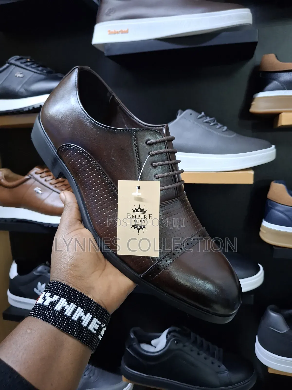 Men Leather Official Shoes Black/Coffee - Premium Formal Footwear